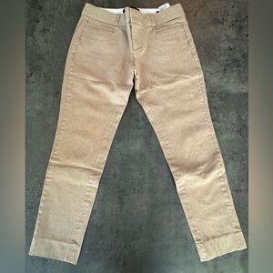 Banana Republic Sloan Tan Skinny Crop Dress Pants, Women’s Size 00 Petite